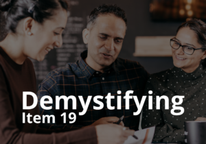 Demystifying Item 19